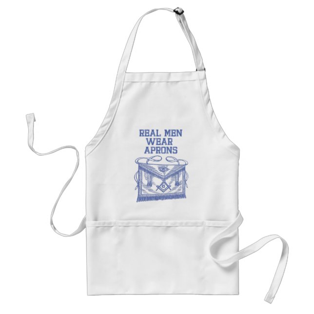 Apron - Real Men Wear Aprons for Masons (Front)