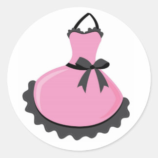 Apron Stickers/Seals Classic Round Sticker