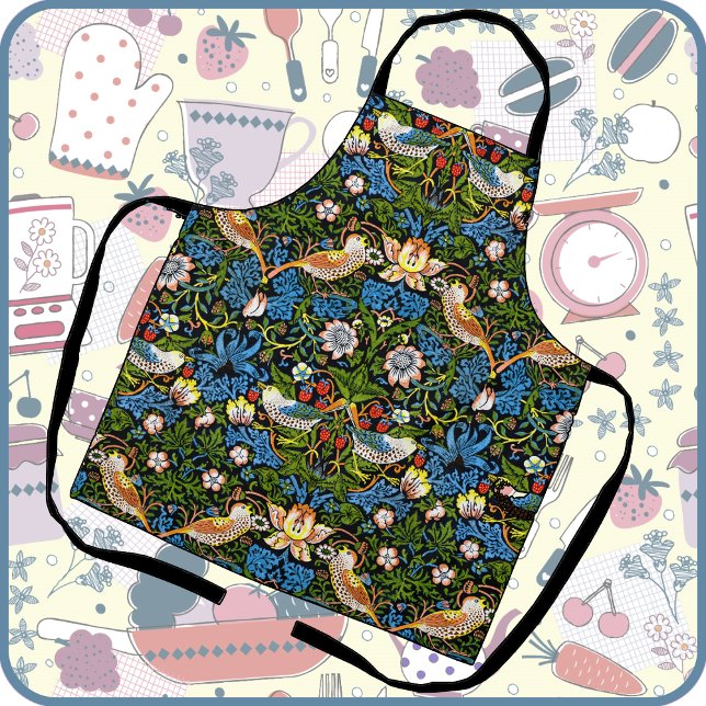 APRON - Strawberry Thief - William Morris (Creator Uploaded)
