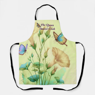 Apron - The Queen Doesn't Cook, Morning Glory 