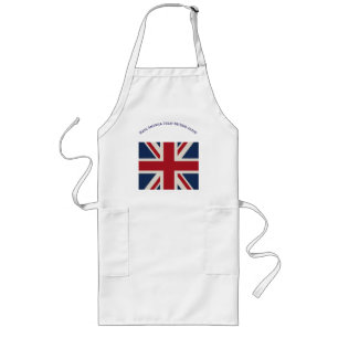 Apron - Union Jack Flag with witty statement...