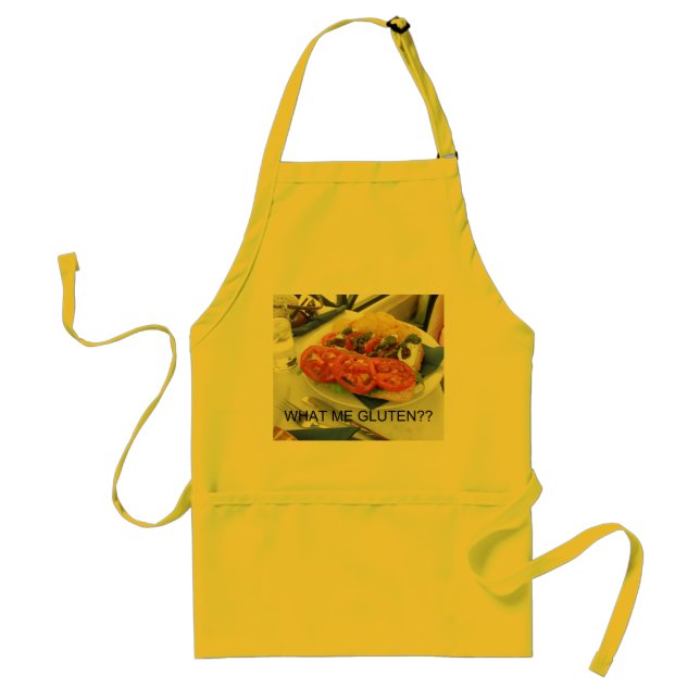 APRON - WHAT ME GLUTEN?? (Front)