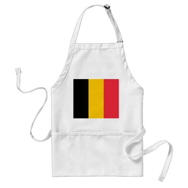 Apron with Flag of Belgium (Front)
