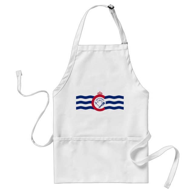 Apron with Flag of Cincinnati, California State (Front)