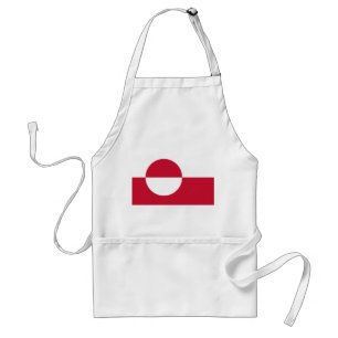 Apron with Flag of Greenland