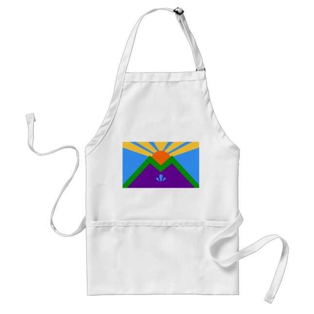 Apron with Flag of Manitou Springs, Colorado (Front)