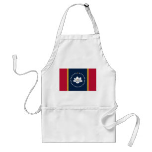 Apron with Flag of Mississippi