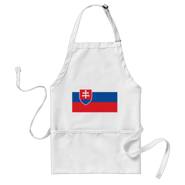 Apron with Flag of Slovakia (Front)