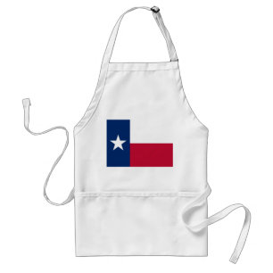 Apron with Flag of Texas, U.S.A.
