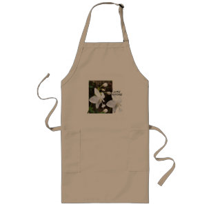 Apron with flowers