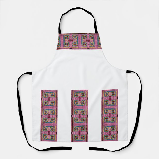 apron with grandson (Front)