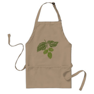 Apron with Hops, homebrew gift