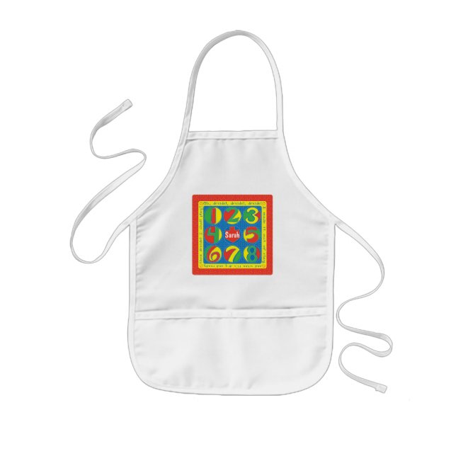 Aprons Children's Dreidel Game for Hanukkah (Front)