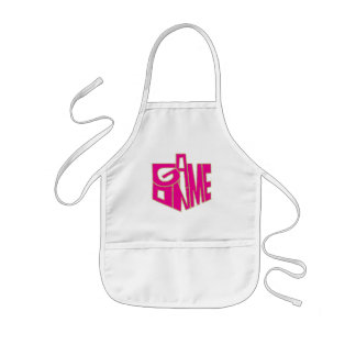 Aprons Children's Game ON Pink/Gold