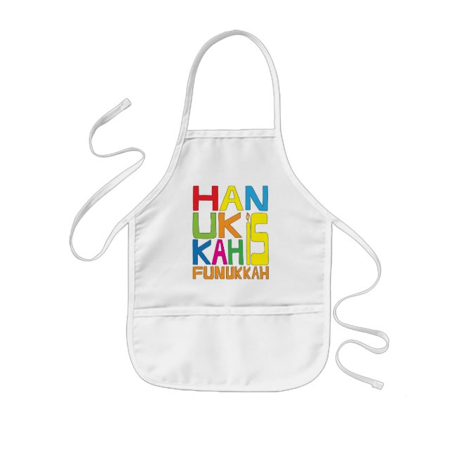Aprons Children's Hanukkah is Funukkah (Front)