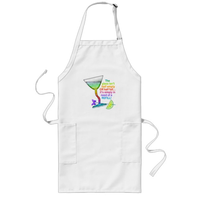 APRONS - GLASS HALF FULL (Front)