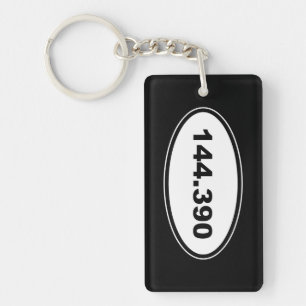 APRS Frequency 144.390 Amateur Ham Radio Key Ring