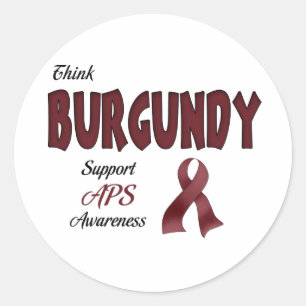 APS Awareness Items Classic Round Sticker