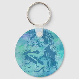 Apsara - Blue Key Ring