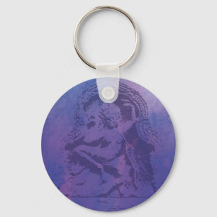 Apsara - Purple Key Ring