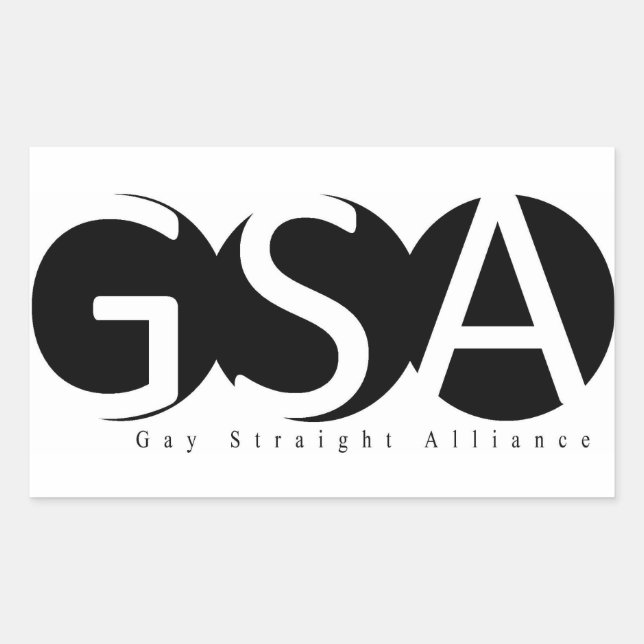 APSU GSA Rectangle Sticker (Front)