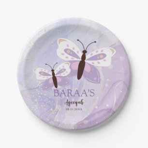 Aqeeqah Islamic Baby Girl Paper Plate