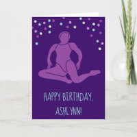 Aqua and Purple Synchronised Swimming Personalised