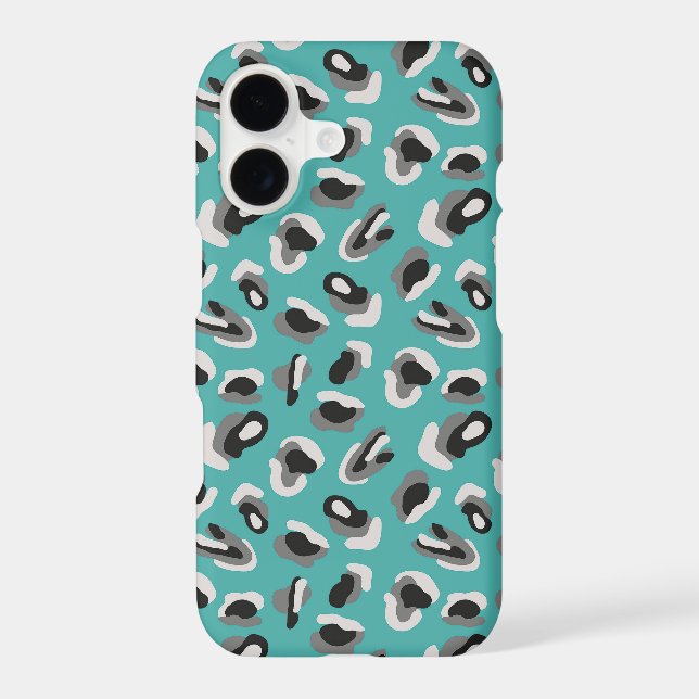 Aqua Animal Print/Camo (Back)