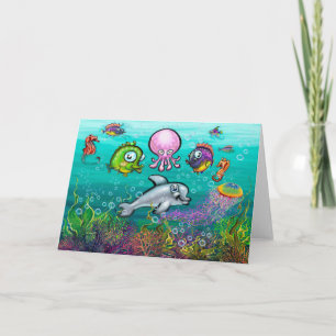 Aqua Babies Card