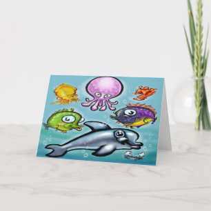 Aqua Babies Card