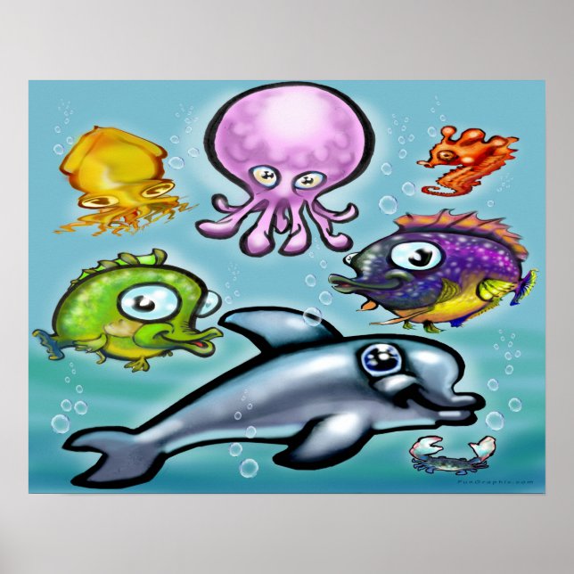 Aqua Babies Poster (Front)