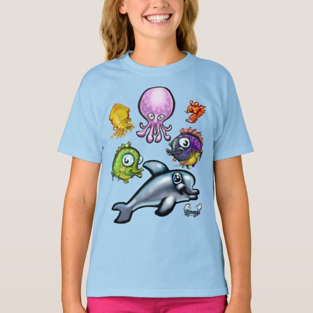 Aqua Babies T-Shirt (Front)