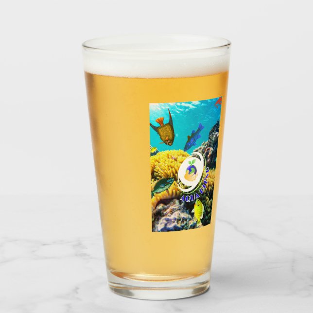 Aqua Blend Glass (Front Filled)