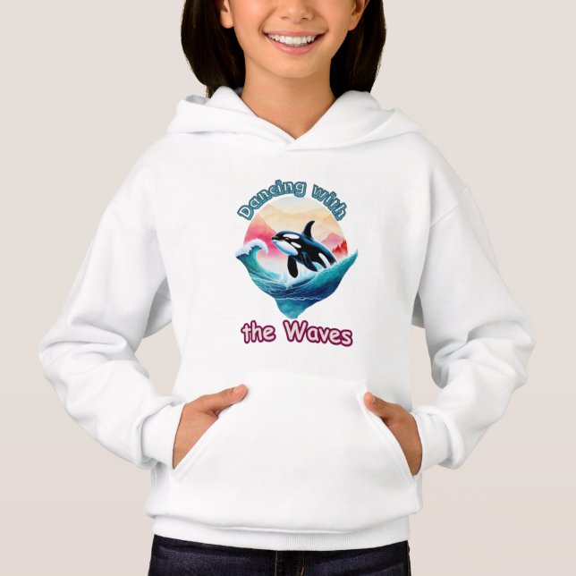 Aqua Bliss: Leaping Orca in Motion (Front)