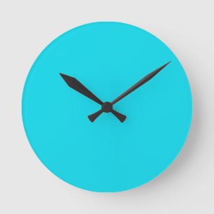 Aqua Blue Clock