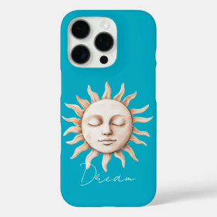 Aqua Blue dream Sicilian sun iPhone 16 Pro Case