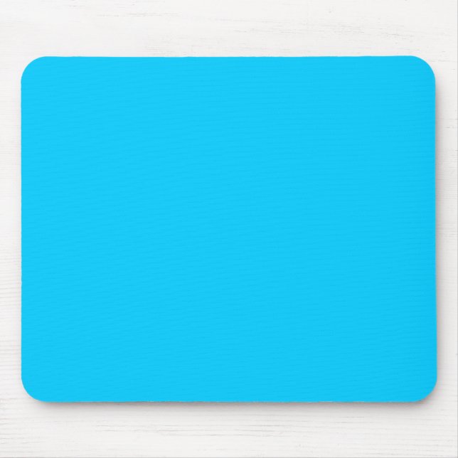 Aqua Blue Mouse Mat (Front)