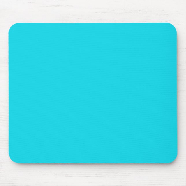 Aqua Blue Mousepad (Front)