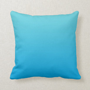 “Aqua Blue Ombre” Cushion
