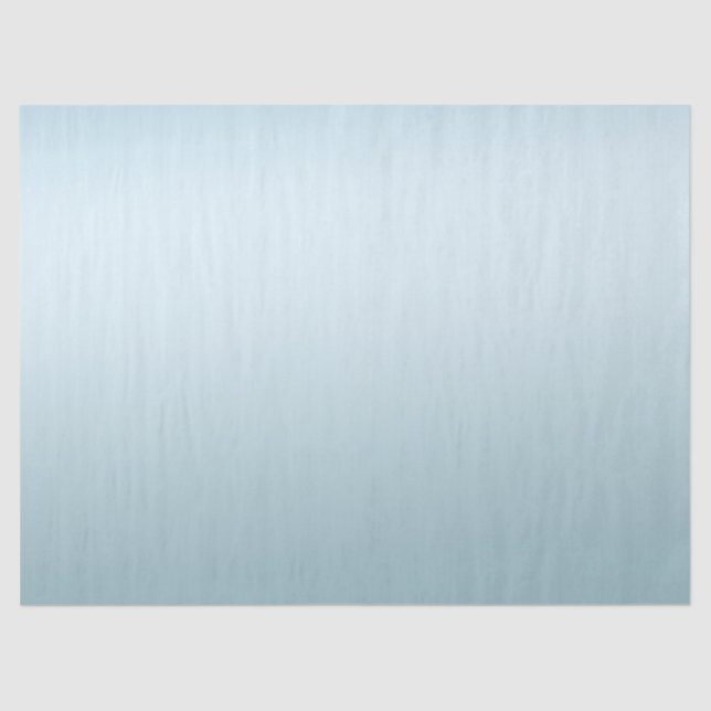 Aqua Blue Ombre Tissue Paper (Front)