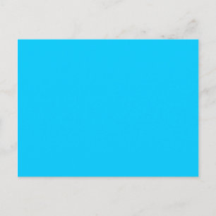 Aqua Blue Postcard