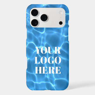 Aqua Blue Swimming Pool Photo for Your Logo