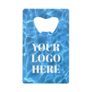 Aqua Blue Swimming Pool Photo for Your Logo