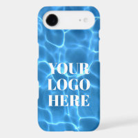 Aqua Blue Swimming Pool Photo Logo