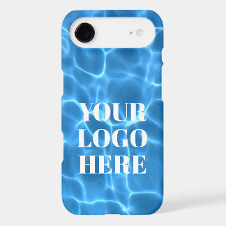 Aqua Blue Swimming Pool Photo Logo