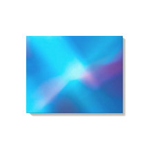 Aqua Blue Violet Glowing Light #1 Abstract Canvas