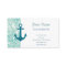 Aqua Bokeh Nautical Glitter Anchor