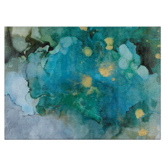 Aqua Brume I Cutting Board (Front)