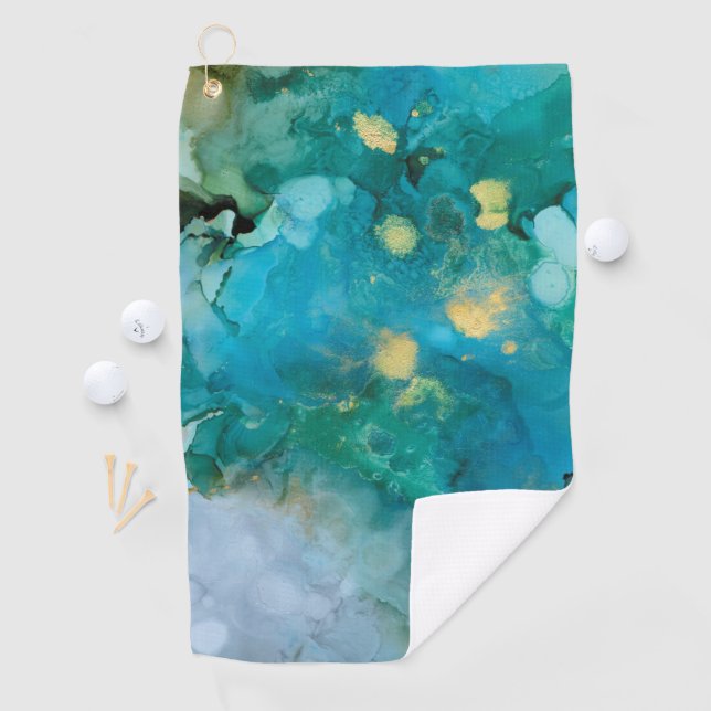 Aqua Brume I Golf Towel (InSitu)