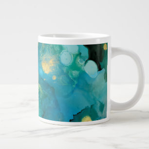 Aqua Brume I Large Coffee Mug